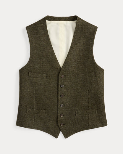 Ralph Lauren HandTailored TickWeave Vest