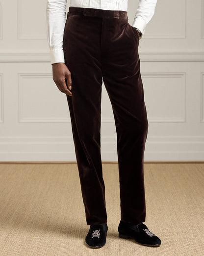 Ralph Lauren Gregory HandTailored Velvet Trouser