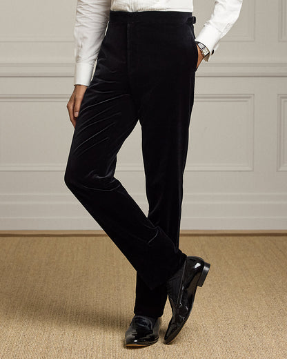 Ralph Lauren Gregory HandTailored Velvet Trouser