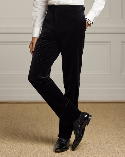 Ralph Lauren Gregory HandTailored Velvet Trouser