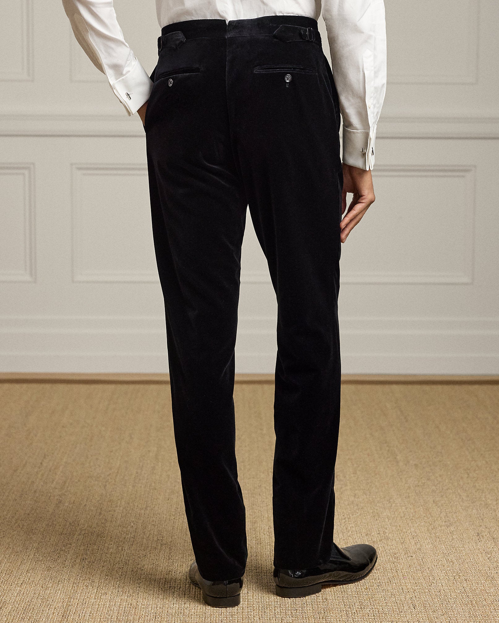 Ralph Lauren Gregory HandTailored Velvet Trouser