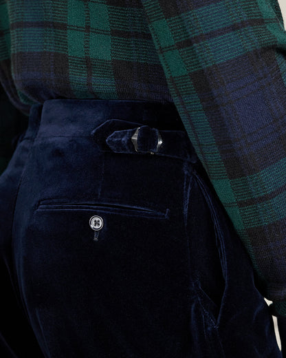 Ralph Lauren Gregory HandTailored Velvet Trouser