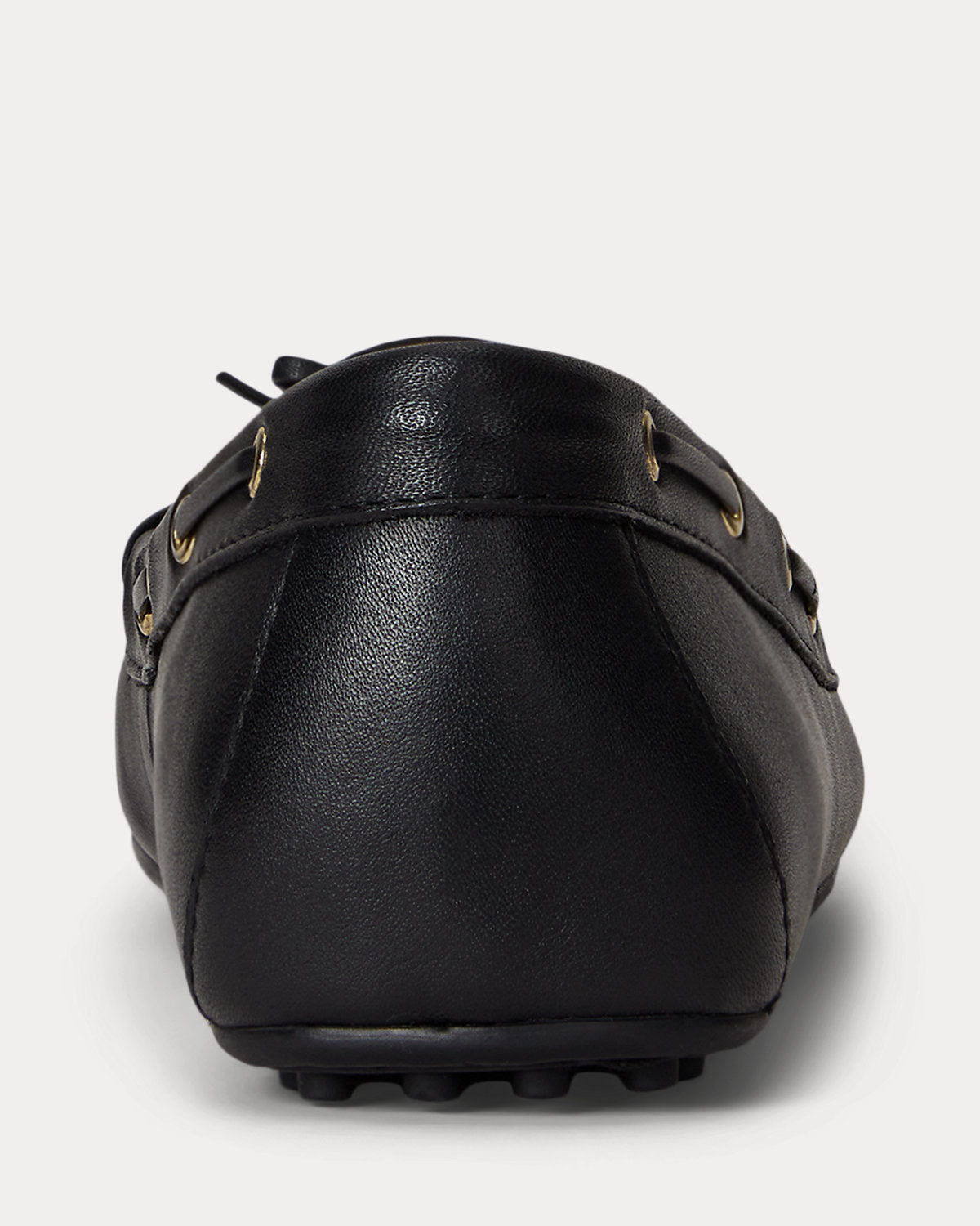 Ralph Lauren Wylie Nappa Leather Driver Black