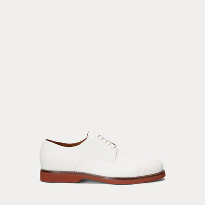 Ralph Lauren Rhett Calfsuede Derby Shoe White