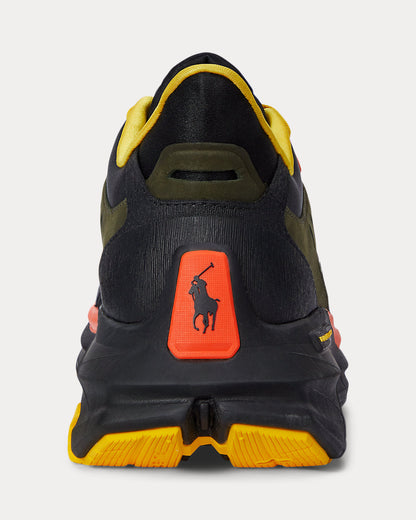 Ralph Lauren Court Blade Ripstop Nubuck Sneaker Olive