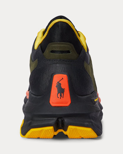 Ralph Lauren Court Blade Ripstop Nubuck Sneaker Olive