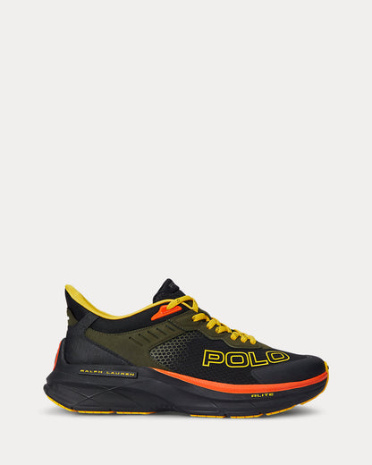 Ralph Lauren Court Blade Ripstop Nubuck Sneaker Olive