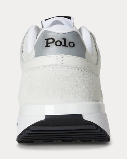 Ralph Lauren Train 89 V2 Suedepaneled Sneaker Bianco