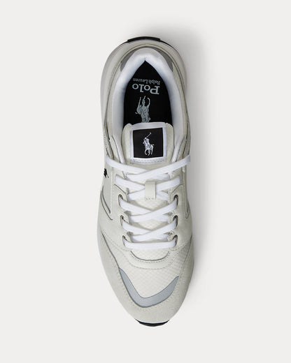 Ralph Lauren Train 89 V2 Suedepaneled Sneaker Bianco