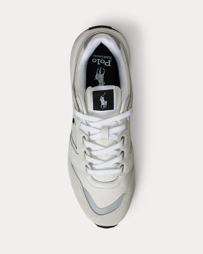 Ralph Lauren Train 89 V2 Suedepaneled Sneaker Bianco