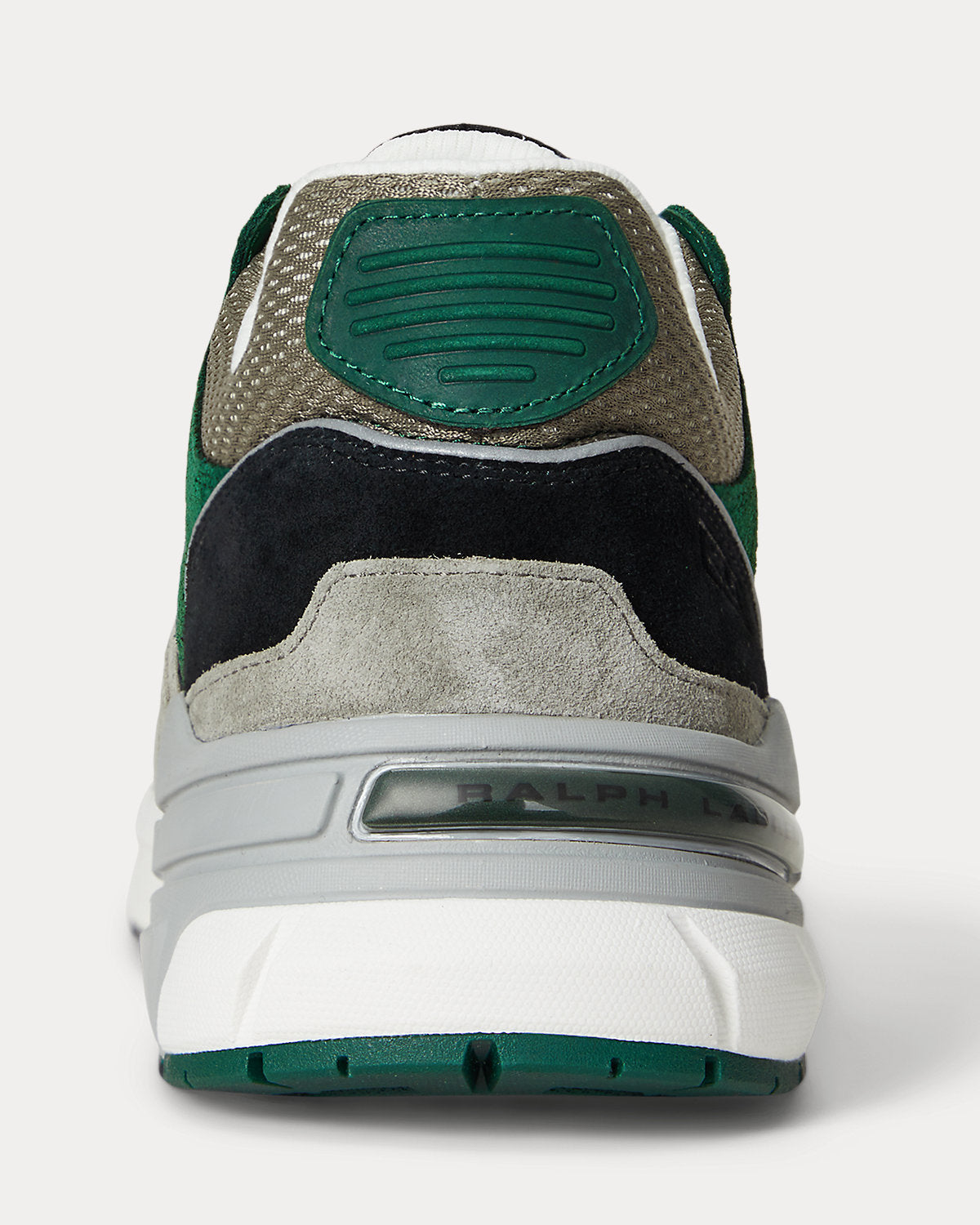 Ralph Lauren Trackster 250 Suede Mesh Sneaker Forest