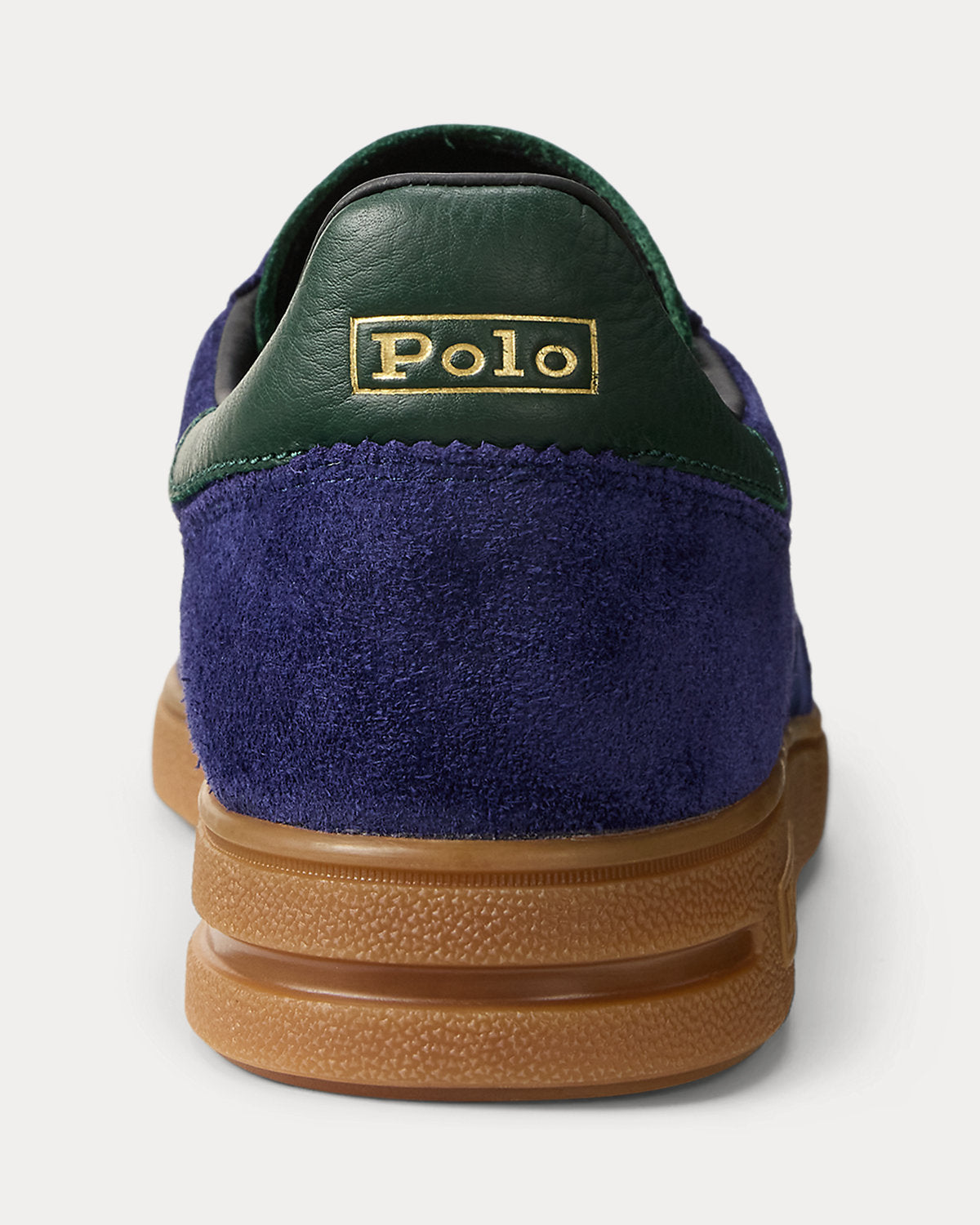 Ralph Lauren Bedford Suede Velvet Sneaker Navy