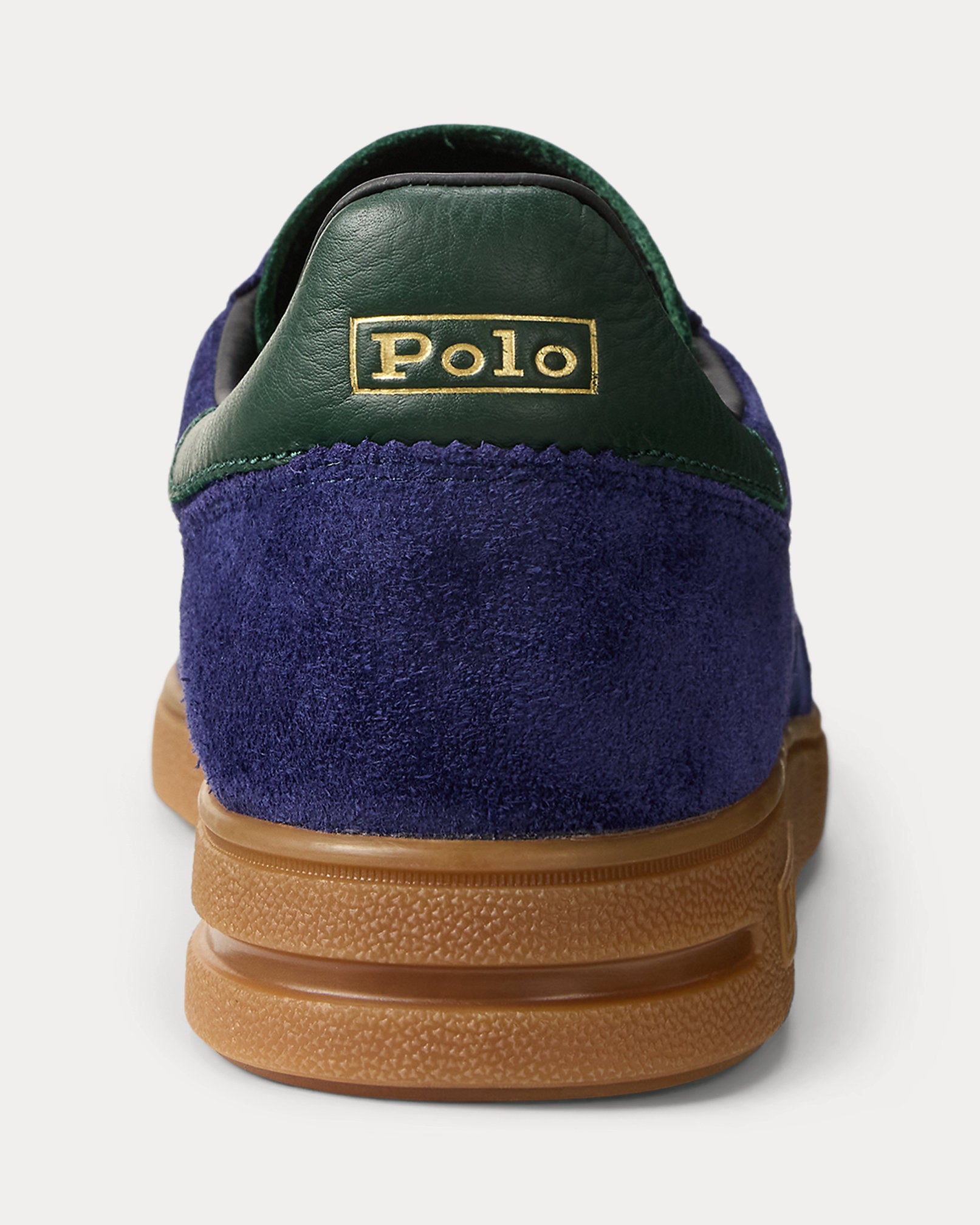Ralph Lauren Bedford Suede Velvet Sneaker Navy
