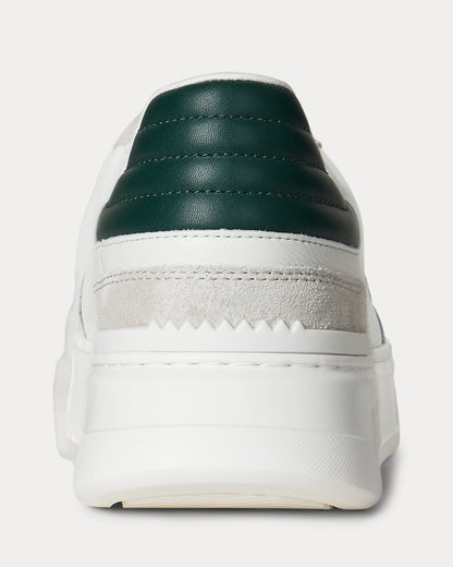 Ralph Lauren Rlite Sport Leathersuede Sneaker Deckwash White