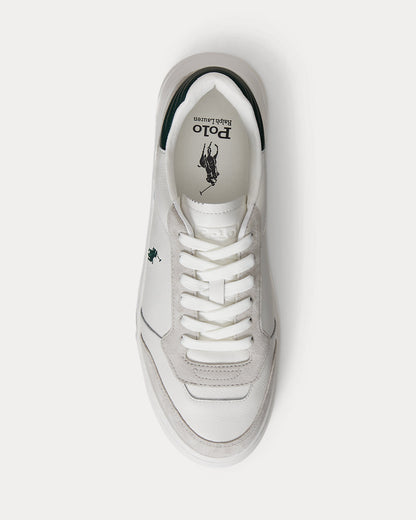 Ralph Lauren Rlite Sport Leathersuede Sneaker Deckwash White