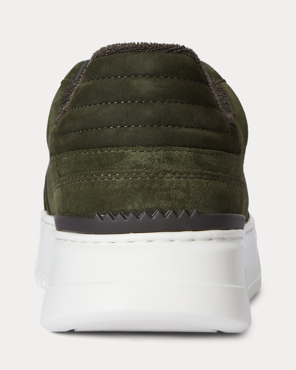 Ralph Lauren Rlite Sport Suede Sneaker Estate Olive