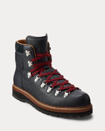 Ralph Lauren Alpine Leather Trail Boot Black