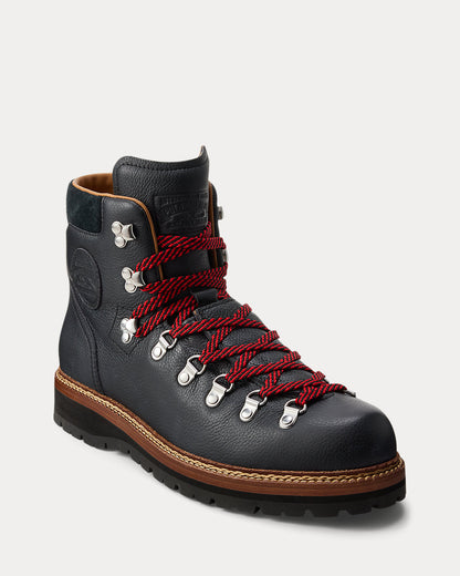 Ralph Lauren Alpine Leather Trail Boot Black