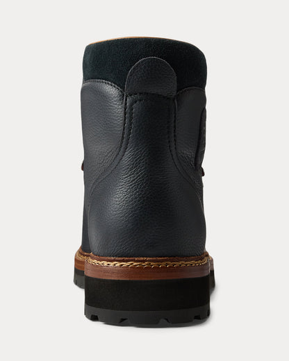 Ralph Lauren Alpine Leather Trail Boot Black