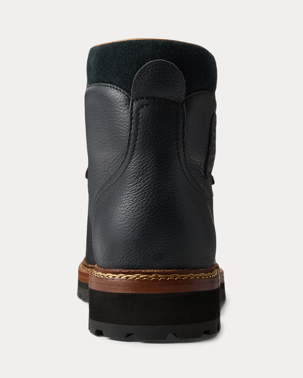Ralph Lauren Alpine Leather Trail Boot Black