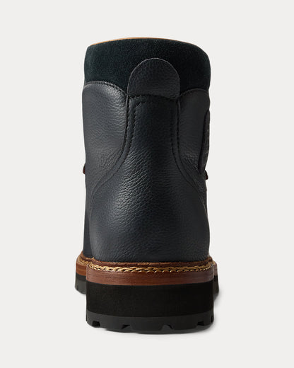 Ralph Lauren Alpine Leather Trail Boot Black