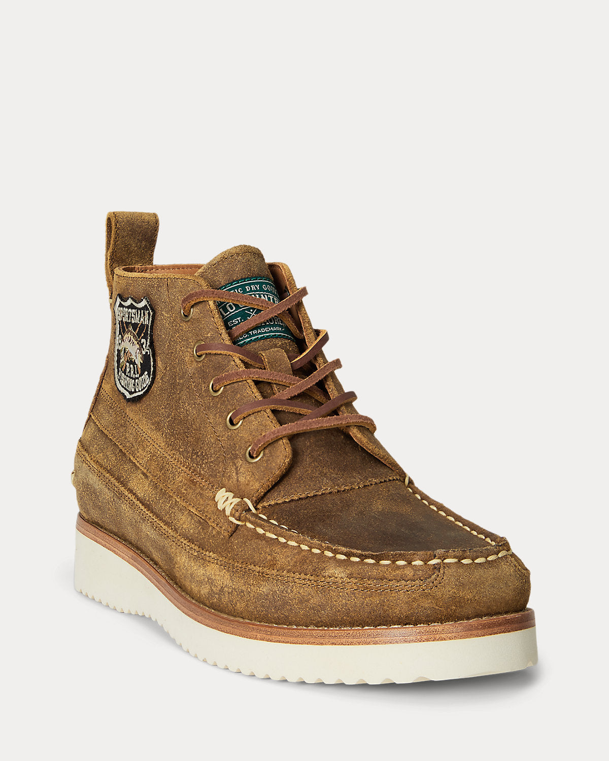 Ralph Lauren Ranger Suede Workboot Desert Tan