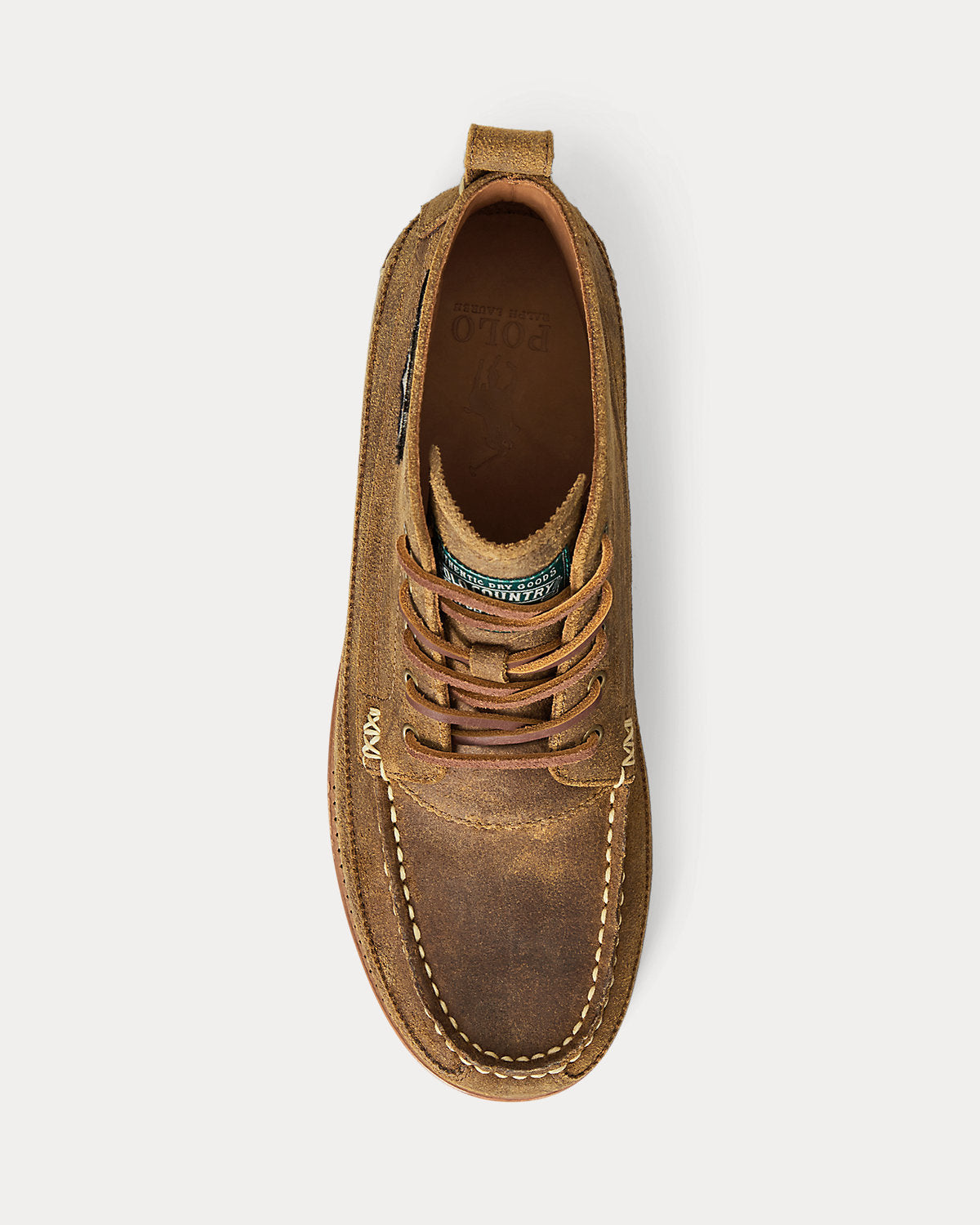 Ralph Lauren Ranger Suede Workboot Desert Tan
