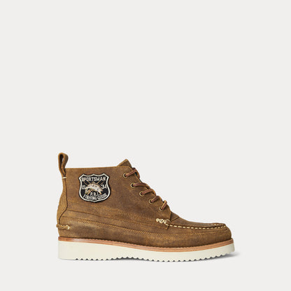Ralph Lauren Ranger Suede Workboot Desert Tan