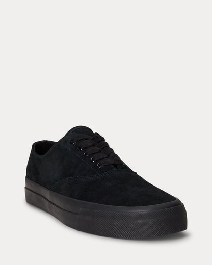Ralph Lauren Keaton Suede Sneaker Black