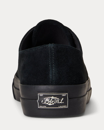 Ralph Lauren Keaton Suede Sneaker Black
