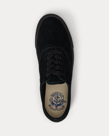 Ralph Lauren Keaton Suede Sneaker Black