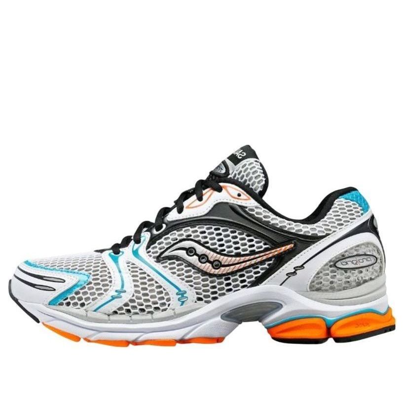 Saucony ProGrid Triumph 4 White Teal Orange