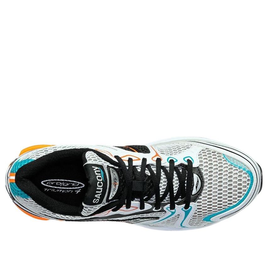 Saucony ProGrid Triumph 4 White Teal Orange