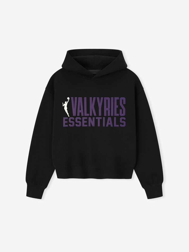 Essentials Womens Valkyries Classic Hoodie Vintage Black