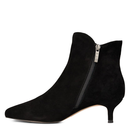  Saga Zip Ankle Boots 110 Black