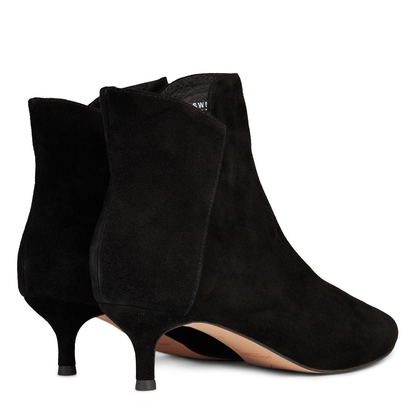  Saga Zip Ankle Boots 110 Black