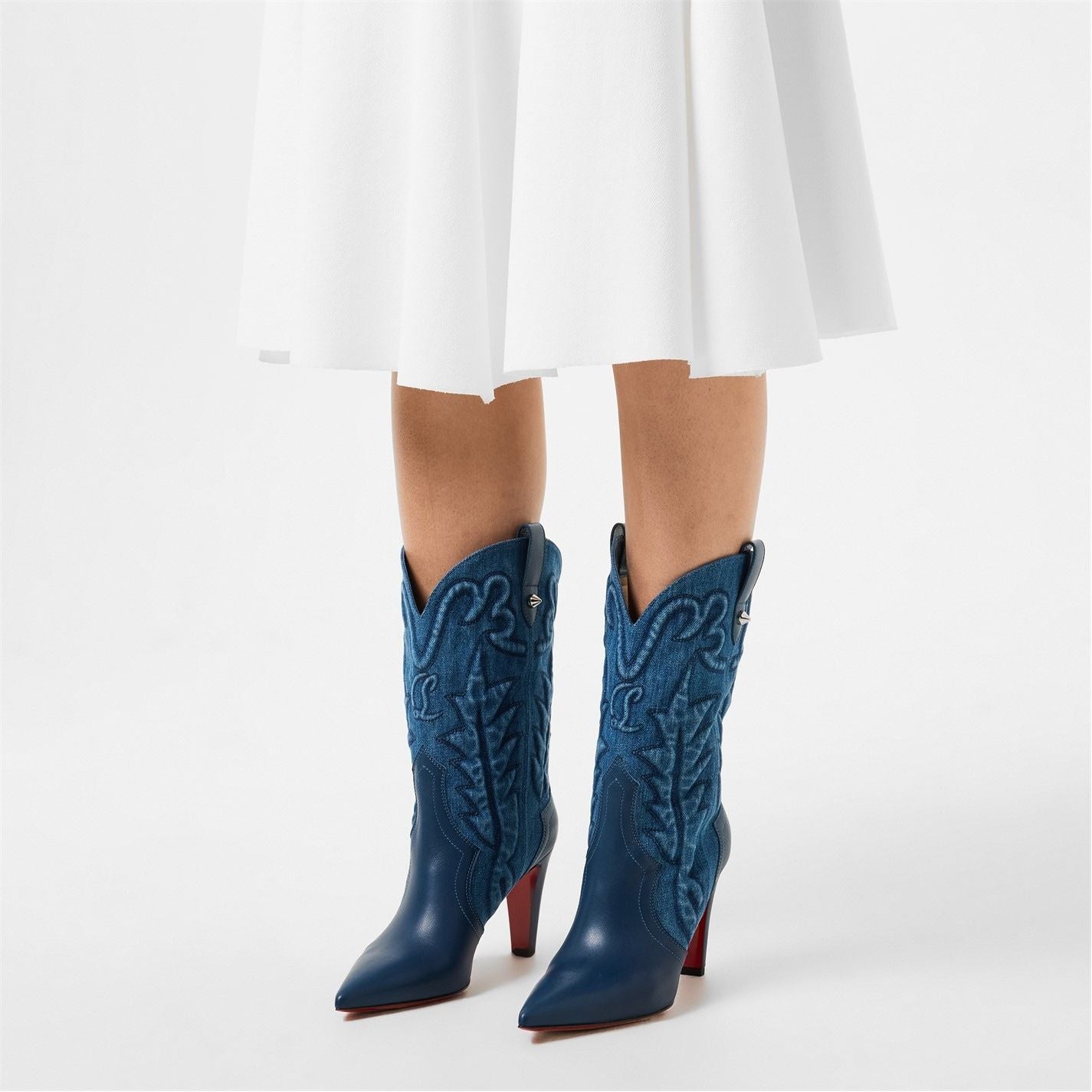  Santiabooty Ankle Boots Denim