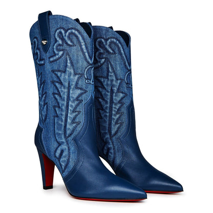  Santiabooty Ankle Boots Denim
