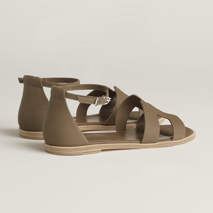  Hermes Santorini Sandal Toupe