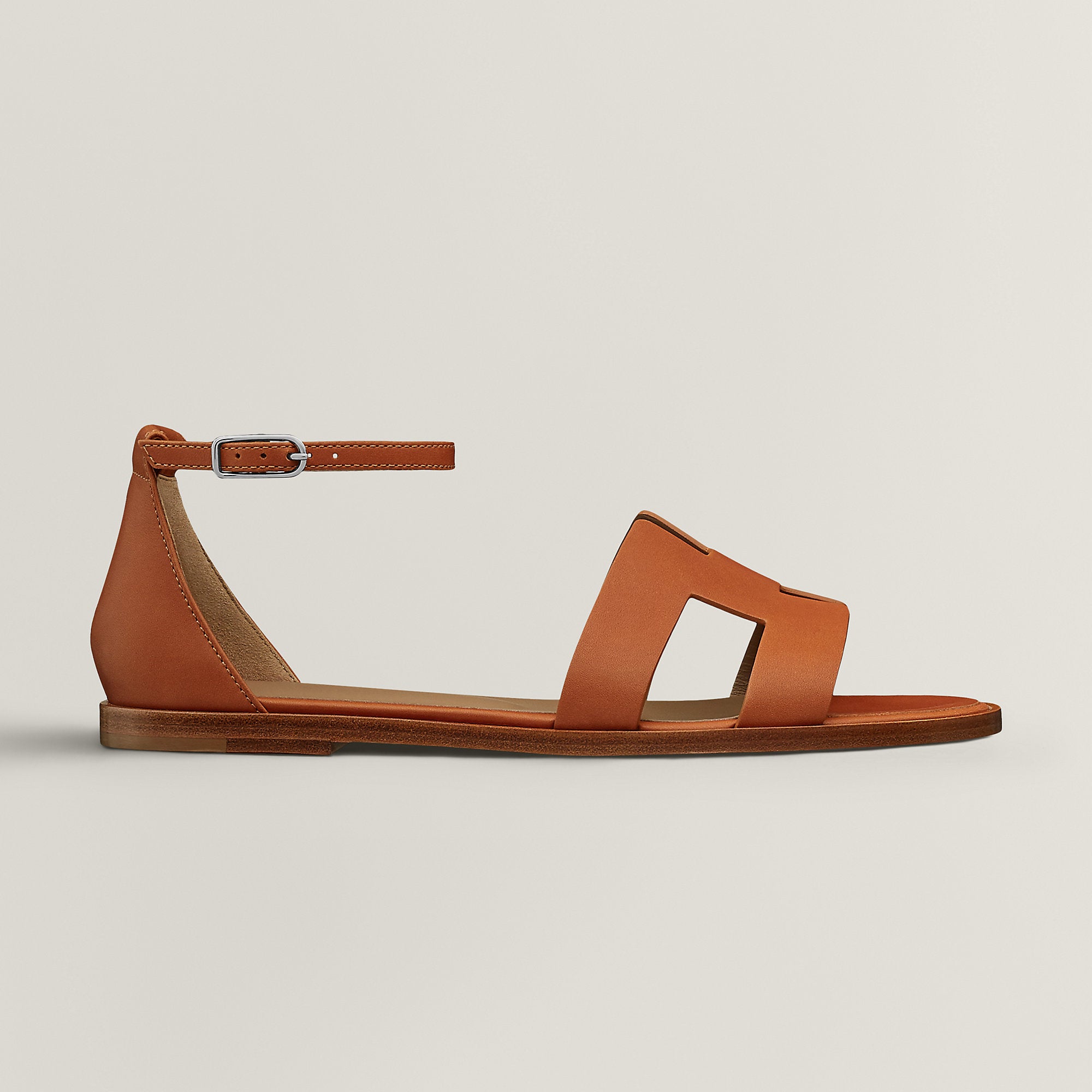  Hermes Santorini Sandal Naturel