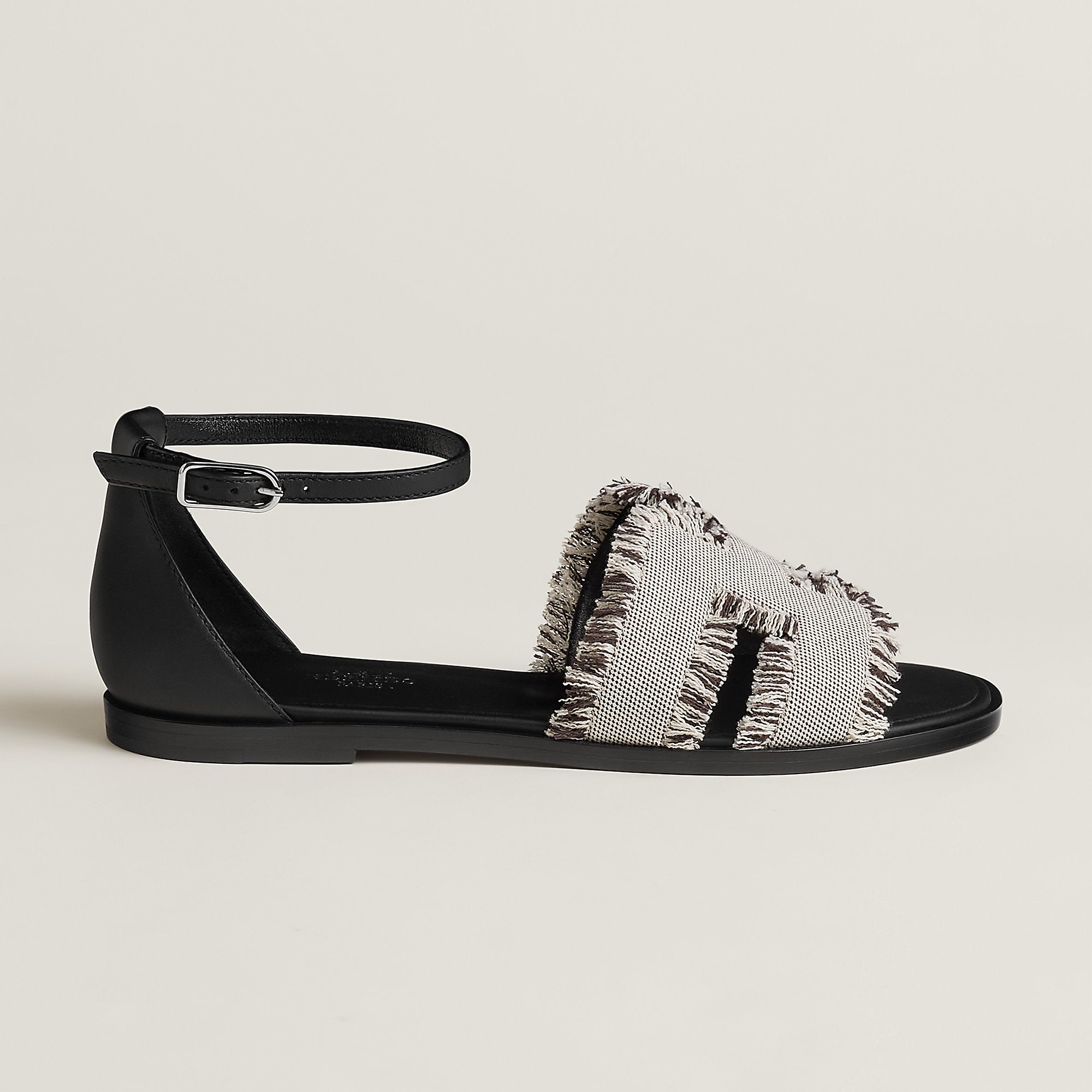  Hermes Santorini Sandal Prunoir