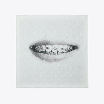 Tory Burch Say Cheese Neckerchief Grey