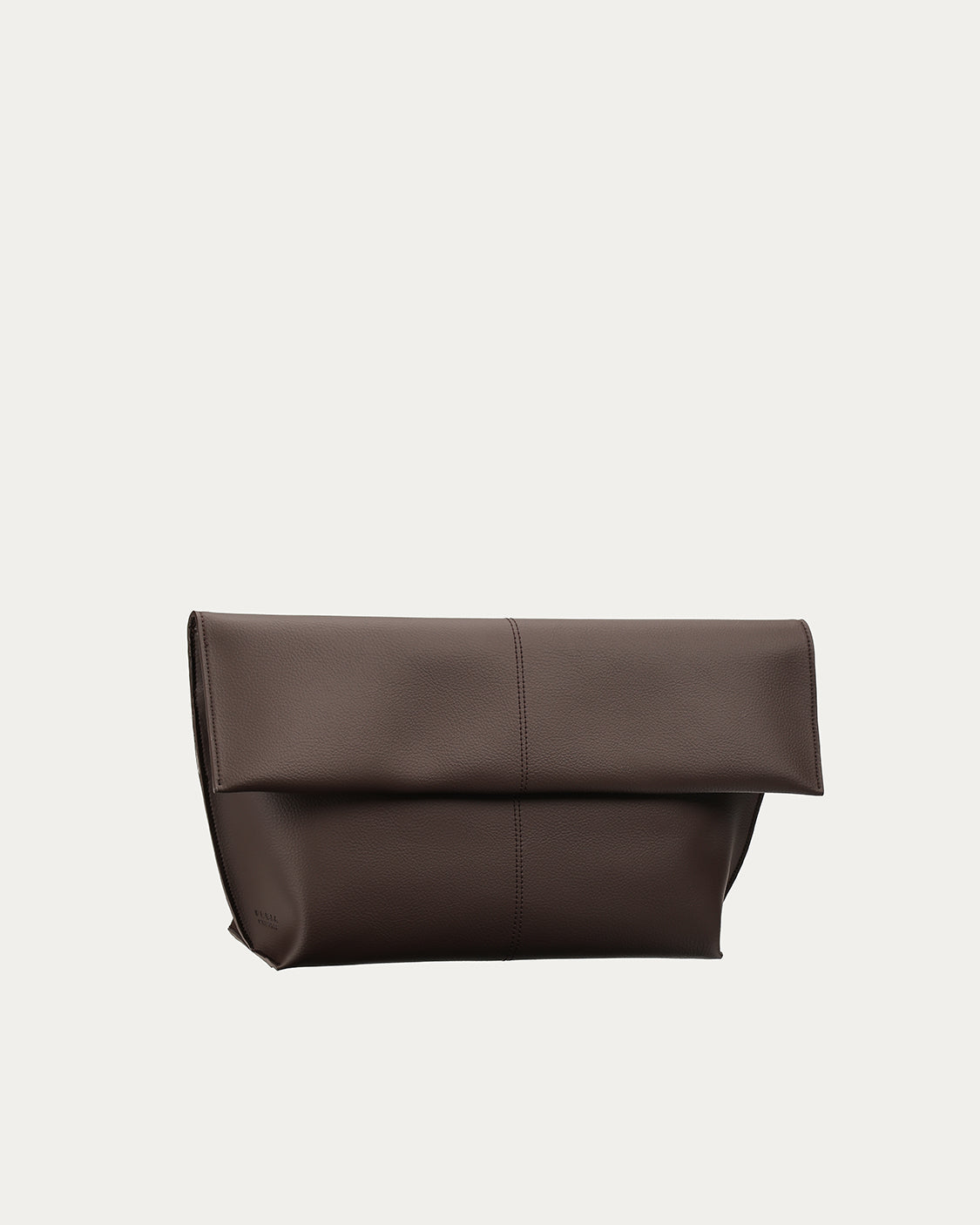 Freja Seamed Clutch Espresso