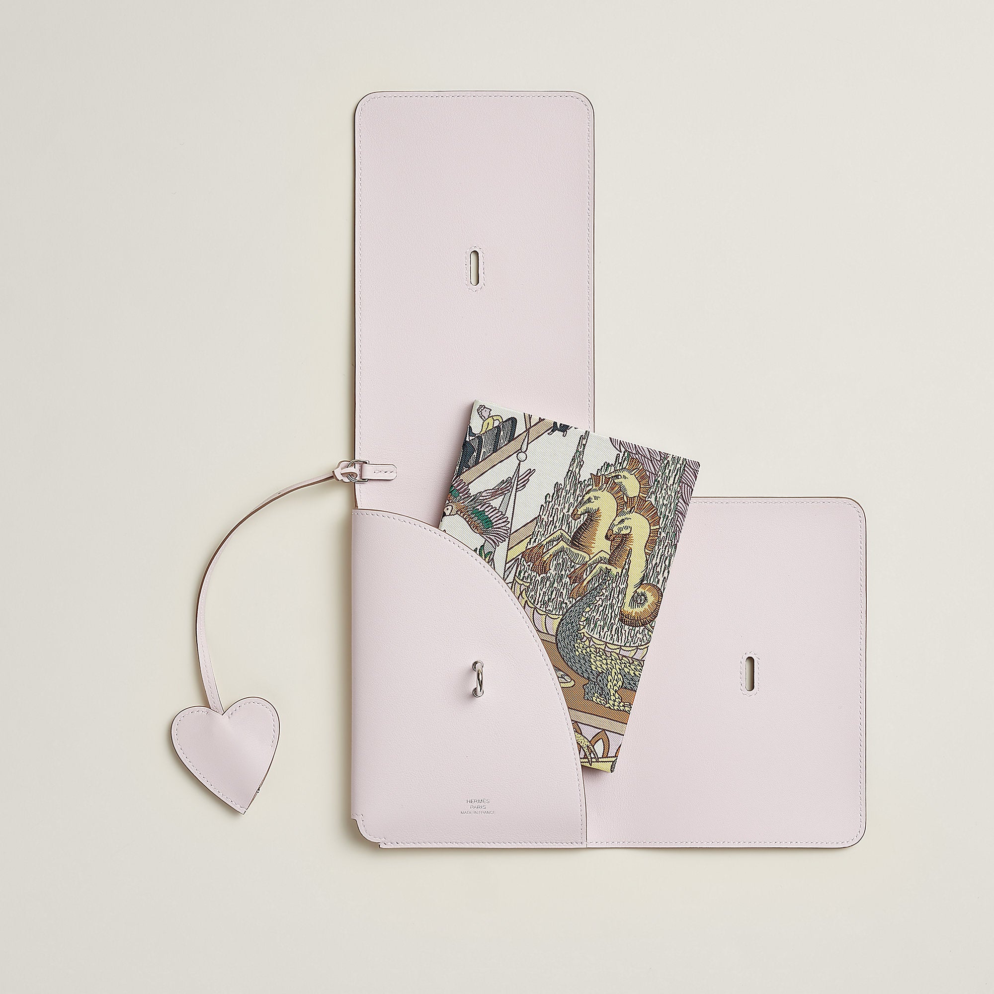  Hermes Secret Notebook Cover Mauve Ple