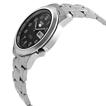 Seiko 5 Automatic Black Dial Mens Watch