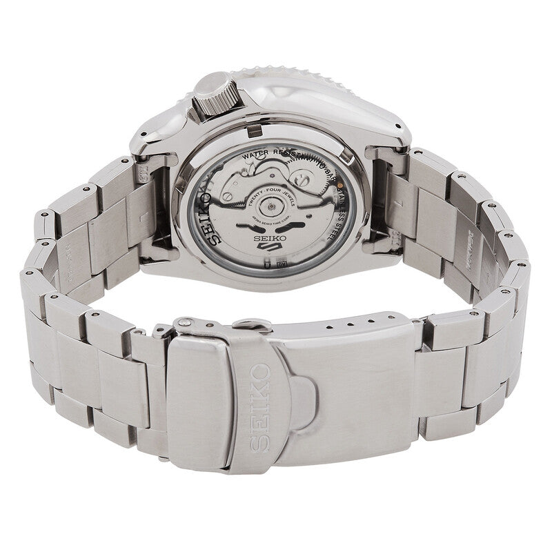 Seiko 5 Automatic Blue Dial Pepsi Bezel Mens Watch