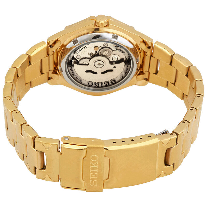 Seiko 5 Automatic Gold Dial Mens Watch