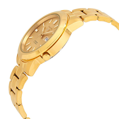 Seiko 5 Automatic Gold Dial Yellow Gold-Tone Mens Watch