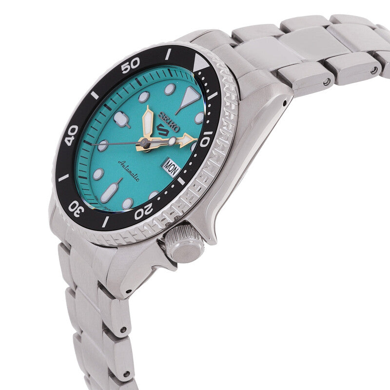 Seiko 5 Sports Automatic Green Dial Mens Watch