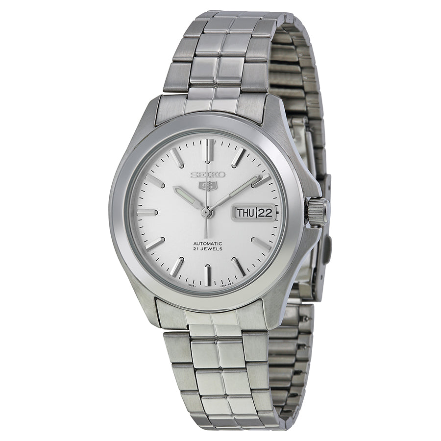 Seiko Series 5 Automatic Silver Dial Mens Watch